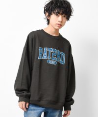 RAT EFFECT/ラット エフェクト RAT EFFECT 裏起毛アーチロゴ刺繍トレーナー/504453080