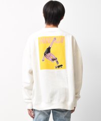 RAT EFFECT/ラット エフェクト RAT EFFECT FAKIEOLLIE裏起毛トレーナー/504453088