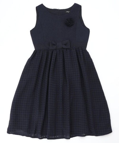 セール コサージュ付き ワンピース 140 160cm コムサイズム キッズ Comme Ca Ism Kids D Fashion