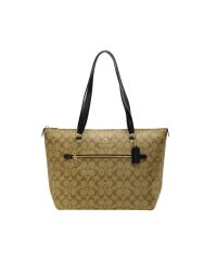 COACH/【Coach(コーチ)】Coach コーチ GALLERY TOTE IN SIGNATURE CANVAS トート バッグ A4 収納可/504452334