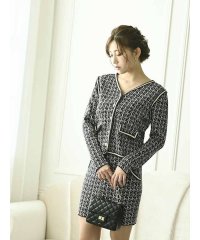 Rew-You/リューユ Rew－You Belsia ニット セットアップ キャバスーツ パール おしゃれ/504452570