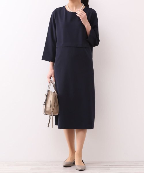 Noir 入卒園式 卒業式 入学式などに困らない 大人のきちんとワンピース メルローズ クレール Melrose Claire D Fashion Noir 入卒園式 卒業式 入学式などに困らない 大人のきちんとワンピース メルローズ クレール Melrose Claire D Fashion