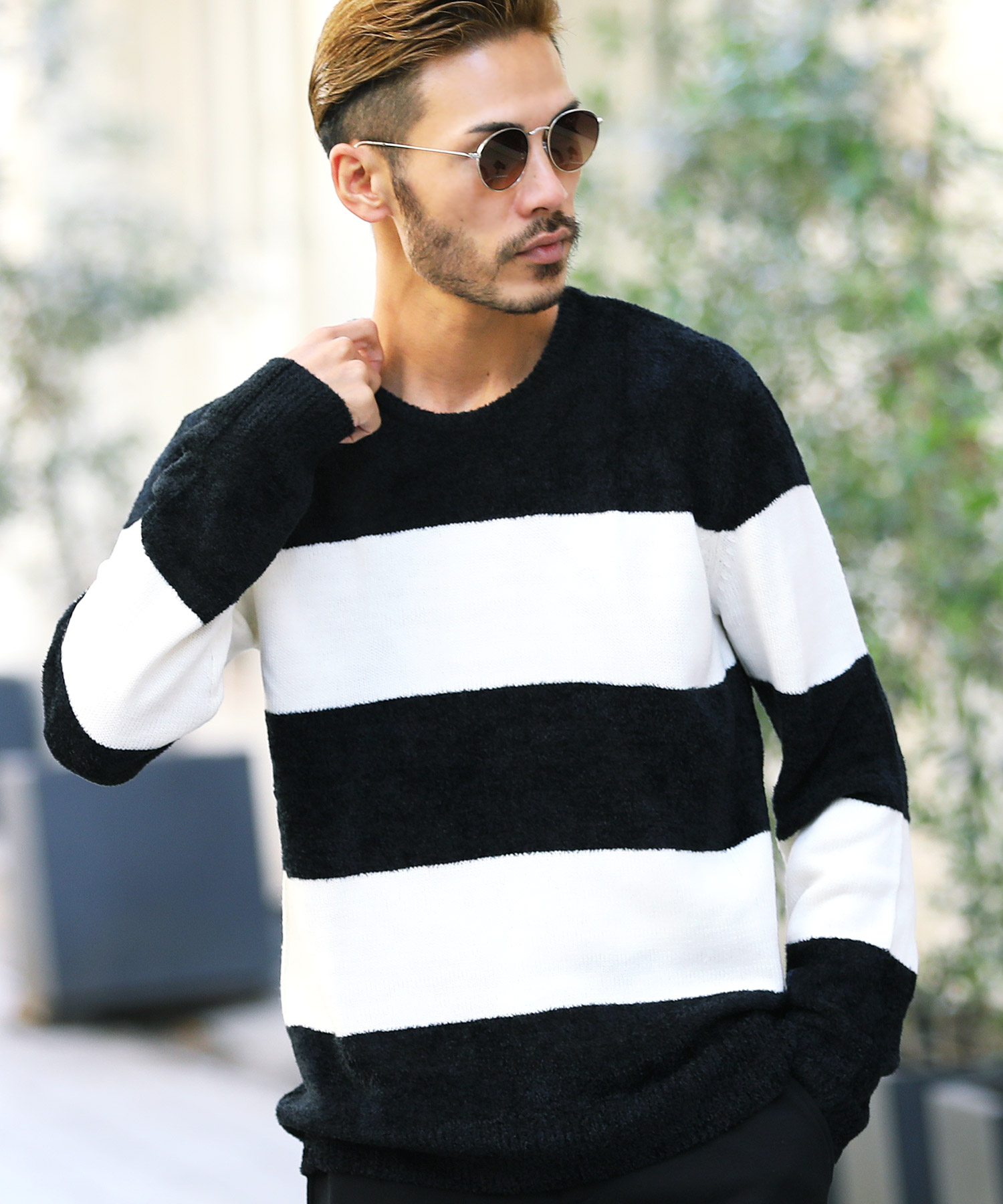 ジギーズショップ JIGGYS SHOP モールボーダーニット / ニット ジギーズショップ JIGGYS SHOP モールボーダーニット / ニット
