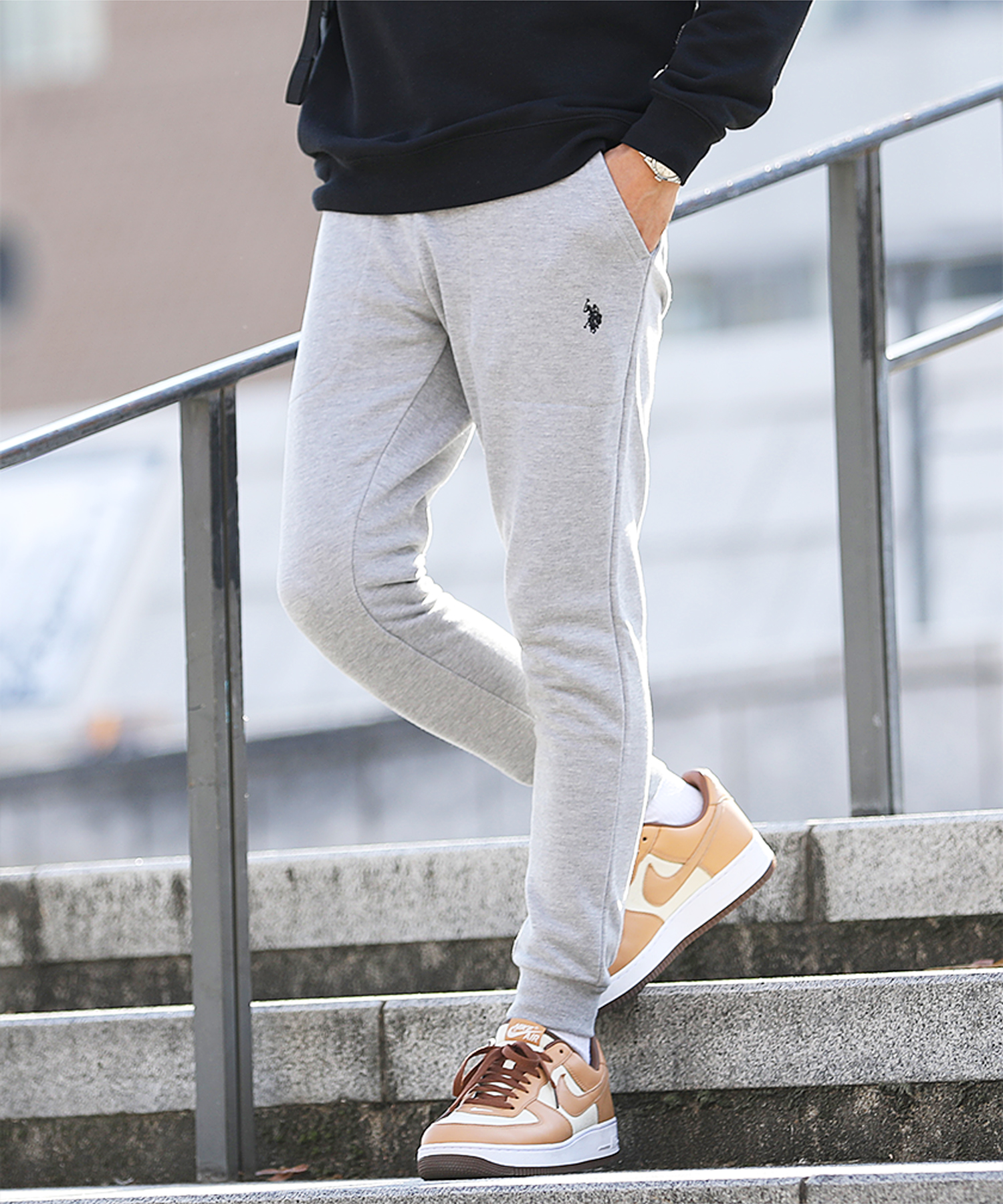 ジギーズショップ JIGGYS SHOP US.POLO ASSN.別注 ジョガー ジギーズショップ JIGGYS SHOP US.POLO ASSN.別注 ジョガー