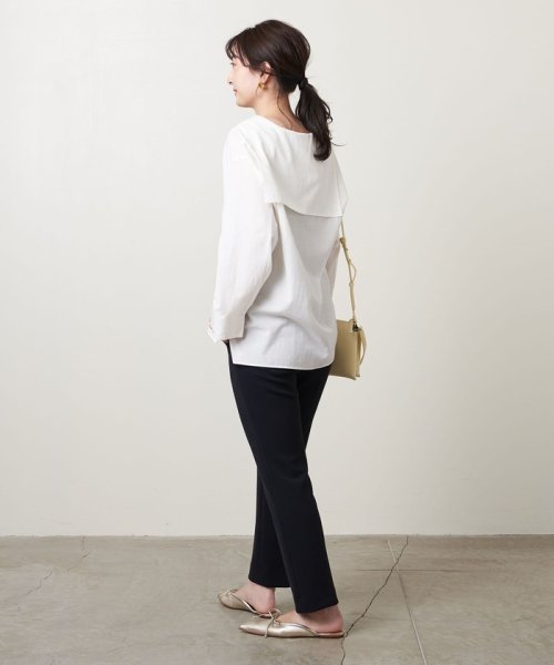 <UNITED ARROWS>C/TA/P セーラーカラー ブラウス W†