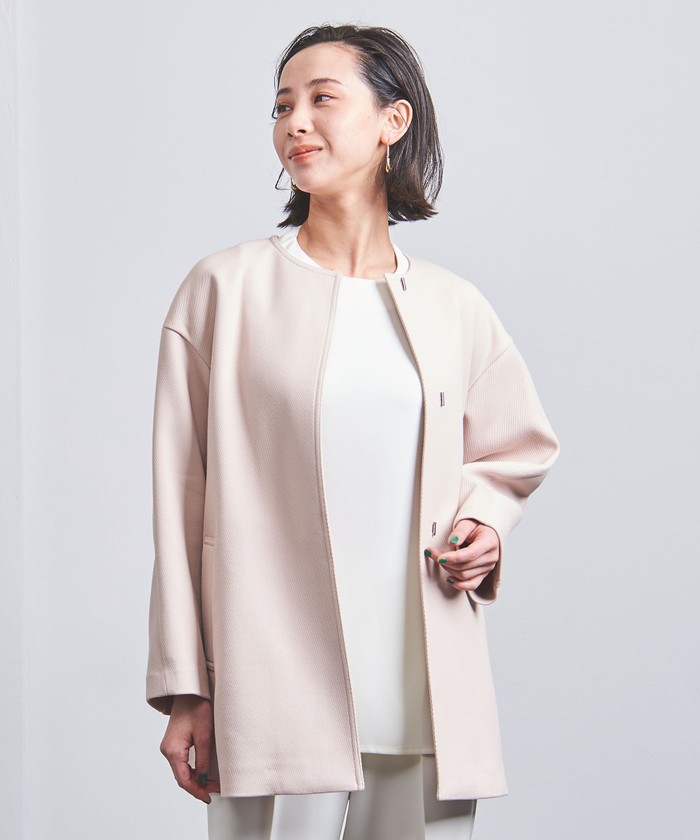 UNITED ARROWS>ツイル ノーカラー ミドルコート B† equaljustice.wy.gov