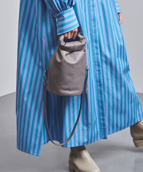 ＜UNITED ARROWS＞BUCKLE ショルダーバッグ†