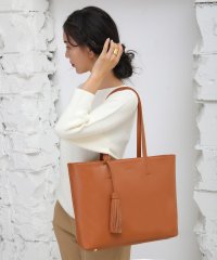 UNGRID bag/ビッグタッセル　ラージトートバッグ/504454392