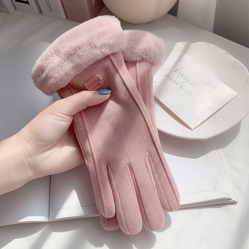 小物 PRADA Gloves/Fur/PINK PRADA Gloves/Fur/PINK