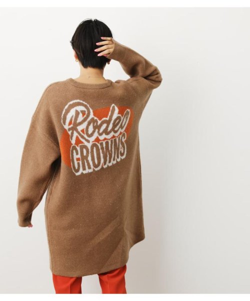 セール Off ブークレロゴニットワンピース ロデオクラウンズワイドボウル Rodeo Crowns Wide Bowl D Fashion