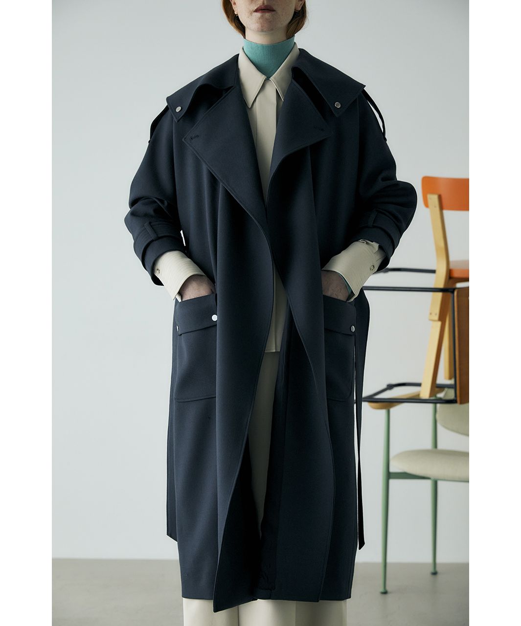 RIM.ARK Seamless スれ dolman trench CT新品 RIM.ARK Seamless スれ dolman trench CT新品