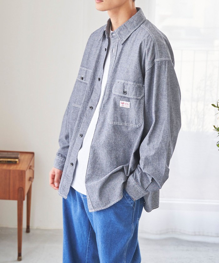 セール】SMITH'S(スミス)別注シャンブレーシャツ(504461310