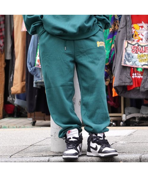 パンツ メンズ スウェットパンツ レディース 裏起毛 綿100 Stay Gold スウェットパンツ ワイドパンツ スウェット ストレートパンツ スエット ボ ワンフォークロージング 1111clothing D Fashion