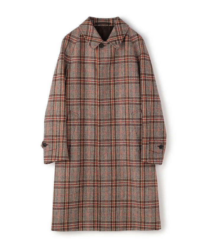 セール 50%OFF】ウールツイード バルマカーンコート FOX TWEED セール 50%OFF】ウールツイード バルマカーンコート FOX TWEED
