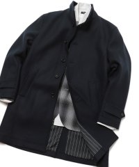 Men's Bigi/【Bellandi/べランディ】ウールメルトンスタンドカラーコート　fabric made in italy/504466498