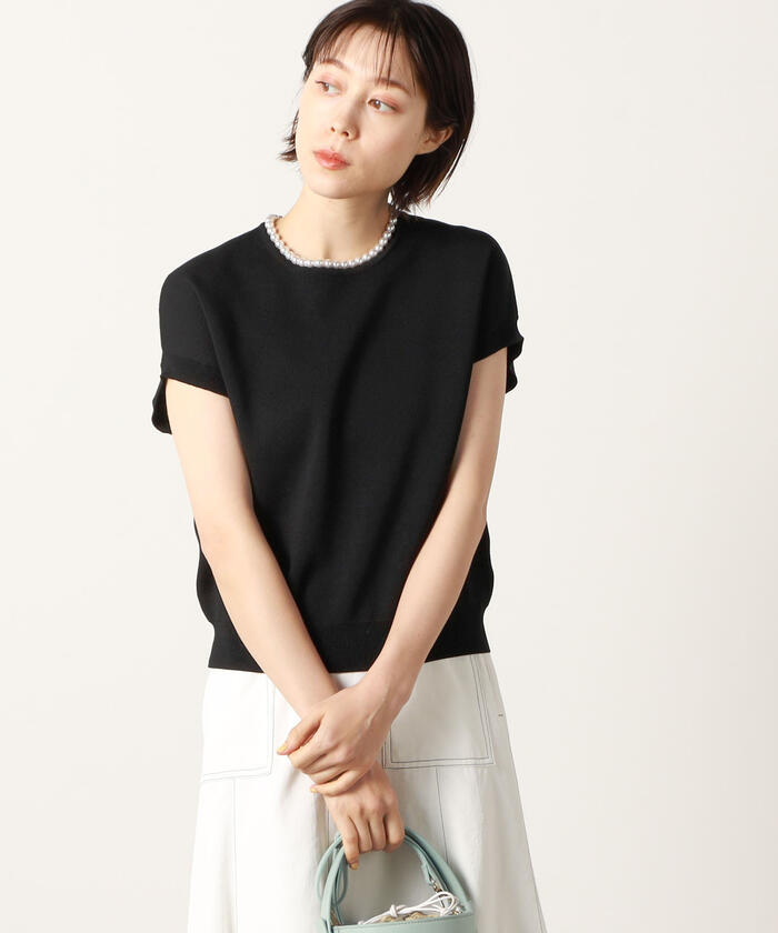 NOLLEY&#39;S - ノーリーズ　カシミヤブレンド長めクルーネックプルオーバーニット NOLLEY'S（ノーリーズ）の「◇【WEB限定】カシミヤブレンド
