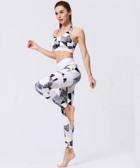 TeddyShop/テディショップ Teddyshop レディース ハイウエストヨガウェアセットアップ ブラ+レギンス 2点セット/504457096