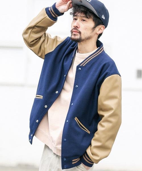 『別注』EBBETS FIELDS×SonnyLabel スタジャン