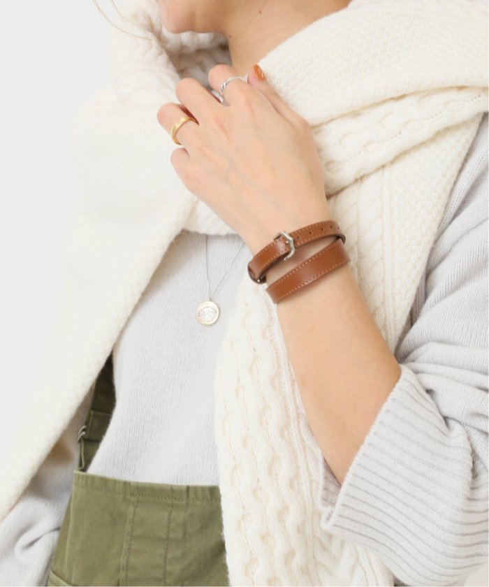 トマトFRAMeWORK [YOUNG＆OLSEN】2連レザーブレスレット YOUNG&OLSEN】2連レザーブレスレット◇