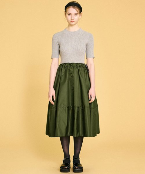 Knit Combination Dress
