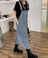 TeddyShop/テディショップ Teddyshop レディース バックスリットサロペットジャンパースカート/504457018