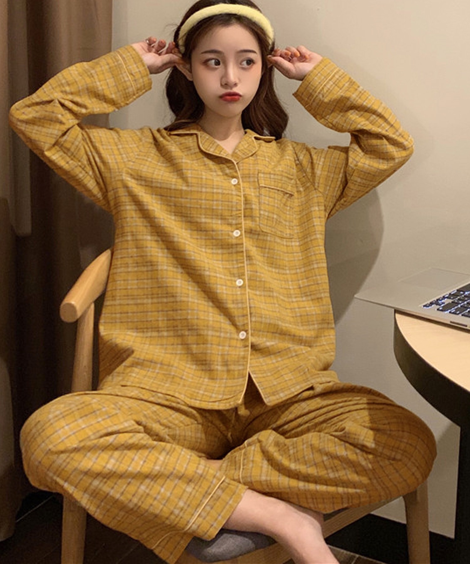 BURBERRY チェック柄 ルームウェア2点セット ponさん専用 BURBERRY チェック柄 ルームウェア2点セット ponさん専用