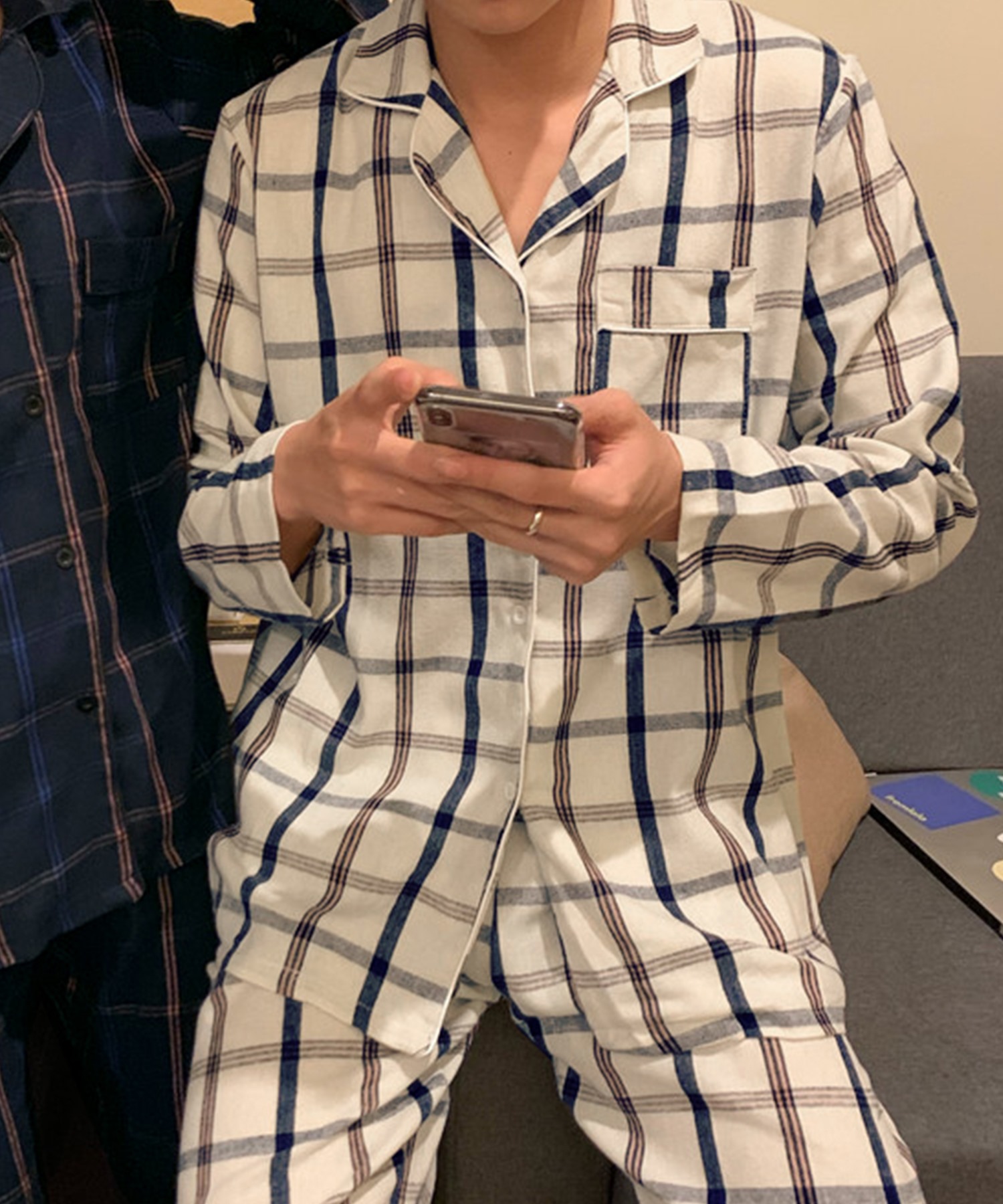 BURBERRY チェック柄 ルームウェア2点セット ponさん専用 BURBERRY チェック柄 ルームウェア2点セット ponさん専用