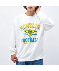 MODISH GAZE/モディッシュガゼ MODISH GAZE MONTANAマスコットロゴスウェット/504470077
