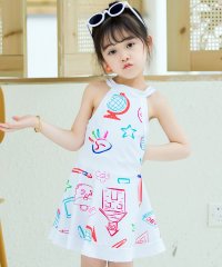 TeddyShop/テディショップ Teddyshop 水着 プリント柄 ワンピース セパレート 2点セット【返品不可商品】/504456978