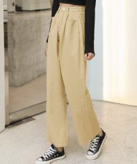 TeddyShop/テディショップ Teddyshop レディース ハイウエスト＆タックのルーズデニムパンツ/504457002