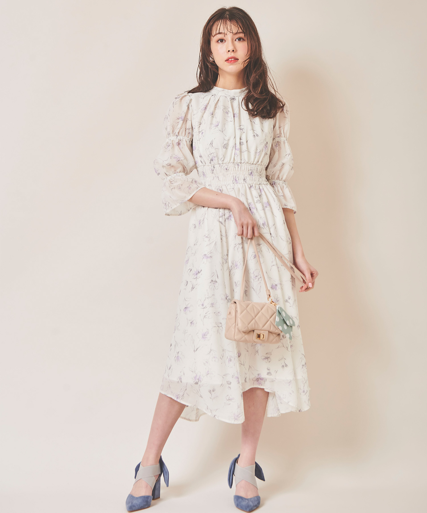 セール 20%OFF】花柄プリントシアーワンピース (504469285 セール 20%OFF】花柄プリントシアーワンピース (504469285
