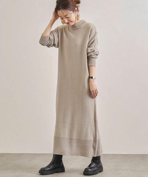 セール 洗える シンプルハイネックニットワンピース コーエン Coen D Fashion