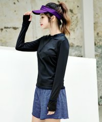 TeddyShop/テディショップ Teddyshop 水着 長袖ラッシュガード+レギンス+ショートパンツ付フィットネススイムウェア 5点セット/504456909