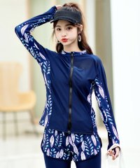 TeddyShop/テディショップ Teddyshop 体型カバー水着フィットネス レディース ビキニ ラッシュガード+タンキニ+ショートパンツ+レギンス 5点セット【返品不可商品/504456910