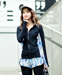 TeddyShop/テディショップ Teddyshop 体型カバー水着フィットネス レディース ビキニ ラッシュガード+タンキニ+ショートパンツ+レギンス 5点セット【返品不可商品/504456910