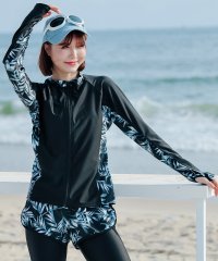 TeddyShop/テディショップ Teddyshop 体型カバー水着フィットネス レディース ビキニ ラッシュガード+タンキニ+ショートパンツ+レギンス 5点セット【返品不可商品/504456910