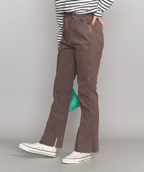 【別注】＜Wrangler＞ブラウンデニム フレアパンツ ∴