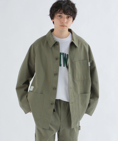 【SHIPS any別注】迷迭香: ヘビー オックス ワーク ジャケット◇