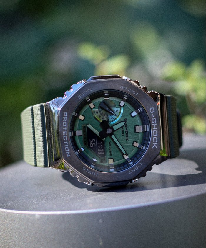 G-SHOCK GM-2100B-3AJF グリーン 限定モデル - 腕時計(アナログ)