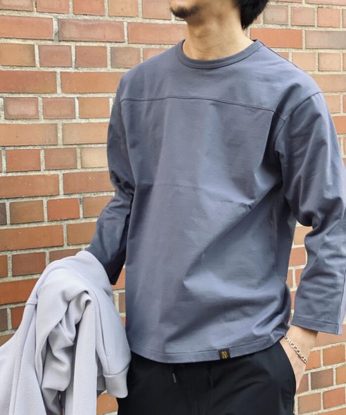 【BATONER/バトナー】別注フットボールTシャツ FOOTBALL T BN－22SM－056