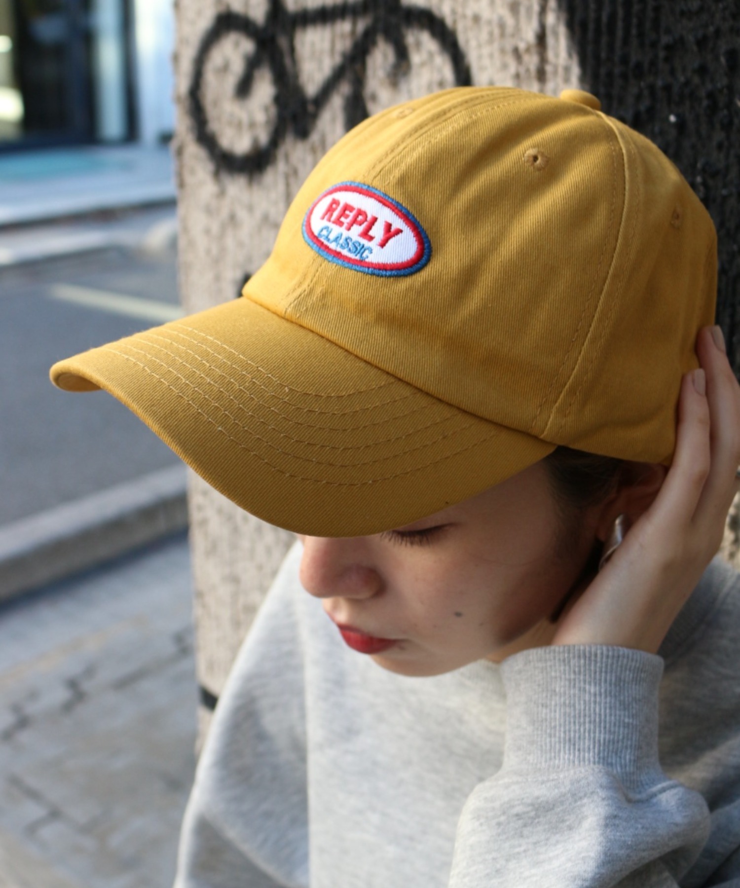 メンズ キャップ ホワイト ストリート ロック 帽子 韓国