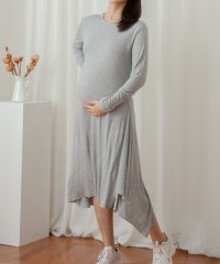 CHOCOA/チョコア CHOCOA ルームワンピース【マタニティ服】グレー/504481617