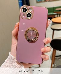 shoppinggo/ショッピングゴー shoppinggo iPhone13・iPhone13Pro スマホケース スマホリング 付きカバー 耐衝撃 アイホンカバー ストラップホー/504482751