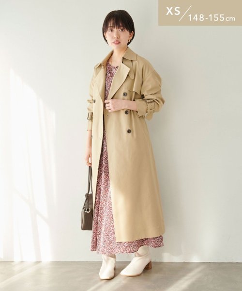 【WEB限定】［XS/H148－155cm］＜1_OF_MINE(ワンオブマイン)＞トレンチ コート