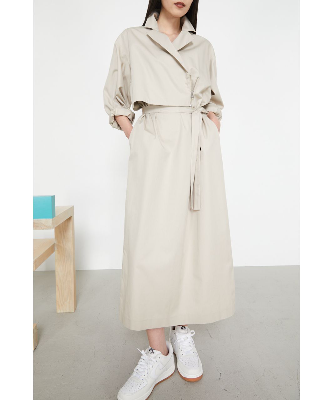 セール】Coat detail dress(504478631) | リムアーク(RIM.ARK) - d fashion