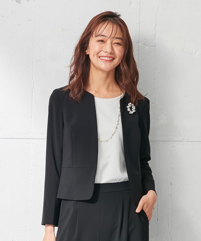 【送料無料/新品】 セール】【セットアップ対応】セレモニーダブルクロス ノー ジャケット・アウター