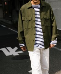 SHIPS MEN/SHIPS STANDARD: FINX COTTON バックツイル ユーティリティージャケット/504486042