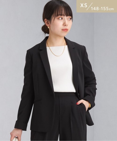 【WEB限定】［XS/H148－155cm］パウドレ テーラード ジャケット －ウォッシャブル－