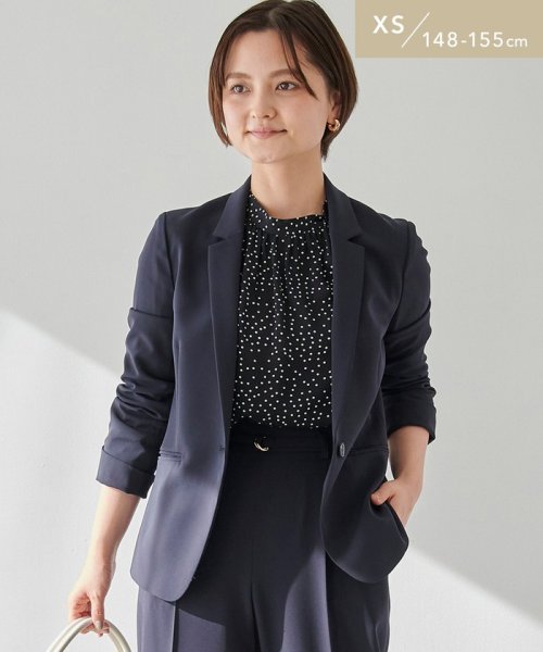 【WEB限定】［XS/H148－155cm］パウドレ テーラード ジャケット －ウォッシャブル－