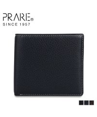 PRAIRIE/プレリー PRAIRIE 二つ折り財布 メンズ 本革 イタリアンディア ITALIANDEERSKIN ブラック ネイビー ブラウン 黒 NP17112/504267004